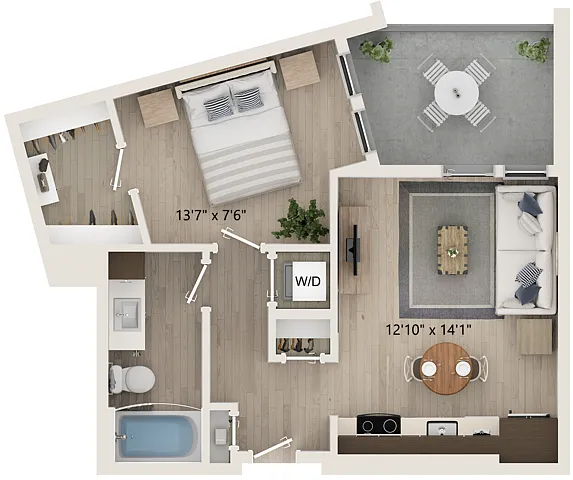 Floor plan A1
