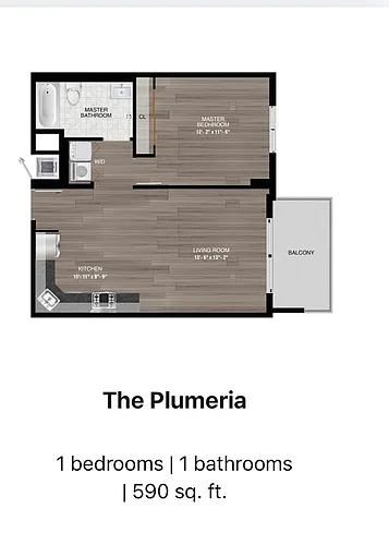 Floor plan The Plumeria