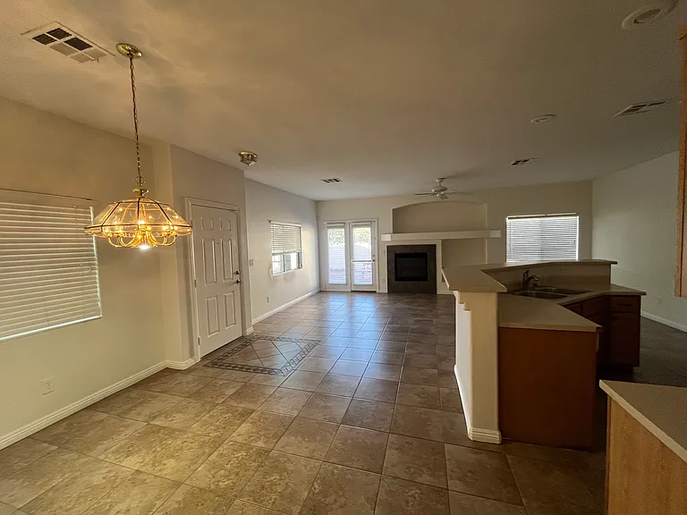 Dining Room - Kitchen - Living Room view