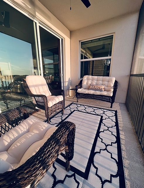 Your patio is the perfect spot to enjoy coffee with a sunrise and beautiful sunsets.