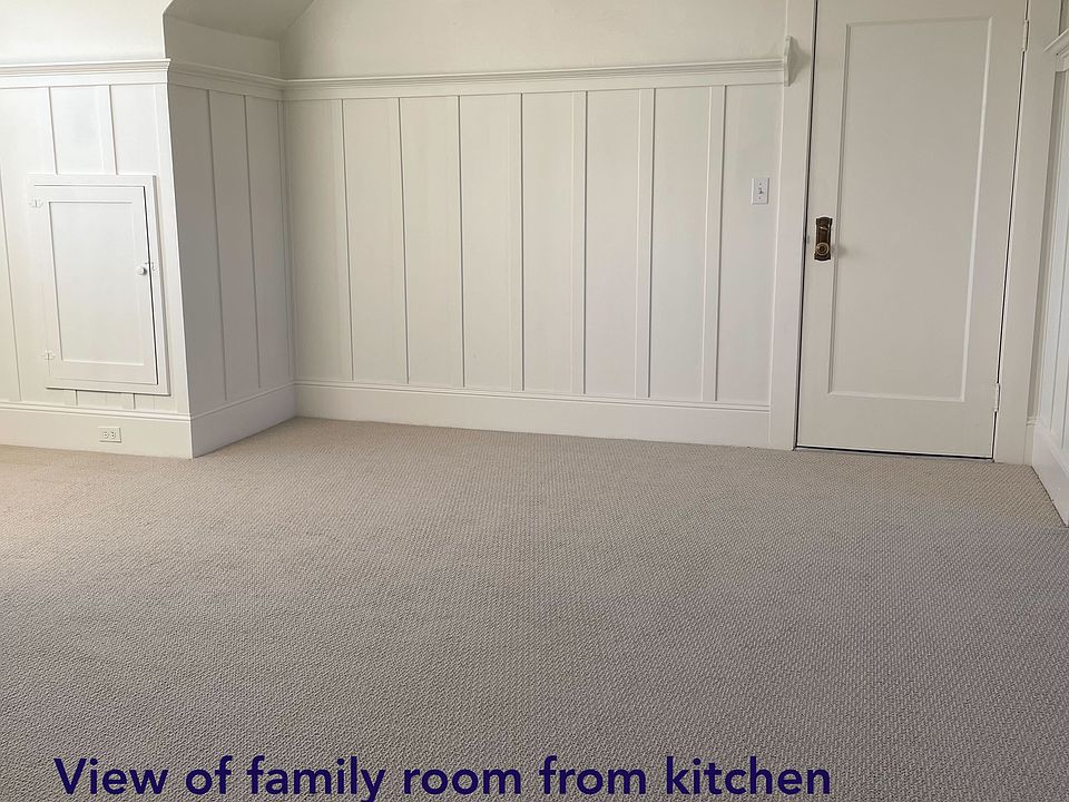 Family room from the kitchen doorway