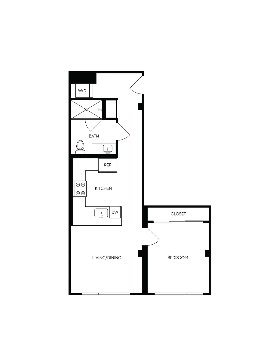Floor plan 1B