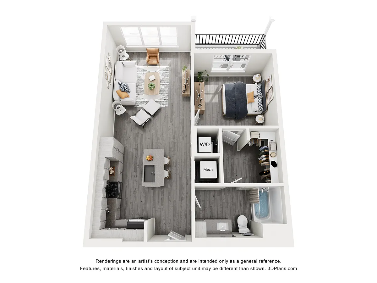 Floor plan 1D
