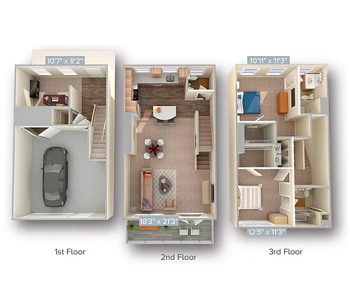 Floor plan B1TD