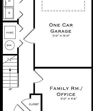 Floorplan - first level