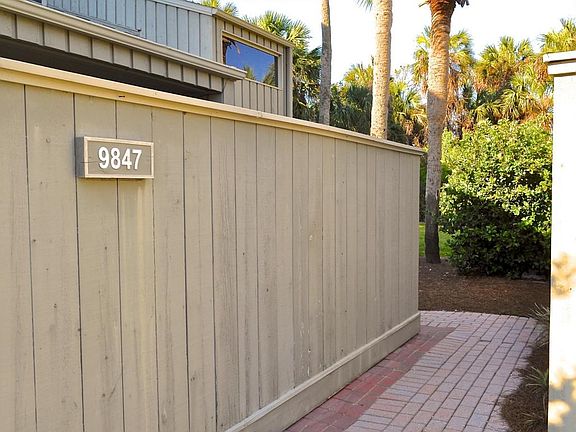 Walkway to condo