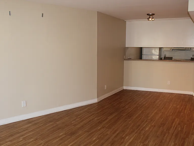 living room towards kitchen