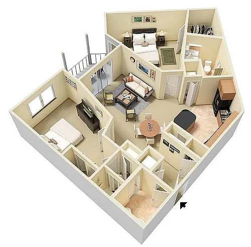 Floor plan Pacific