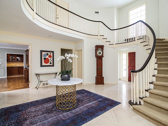 Dramatic, square, two story 