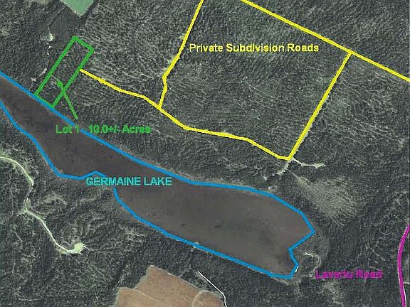 Private subdivision roads.