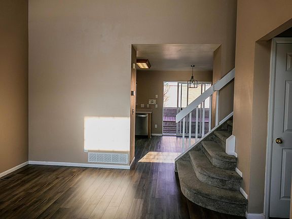Laminate Wood Flooring Throughout Main Level is durable and beautiful!