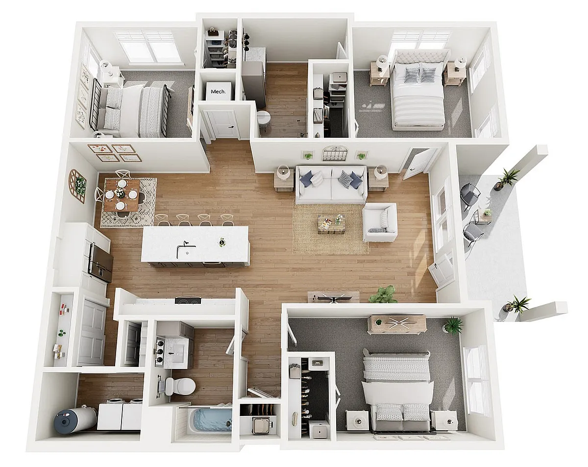 Floor plan C1