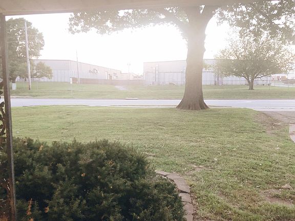 The view from inside living room