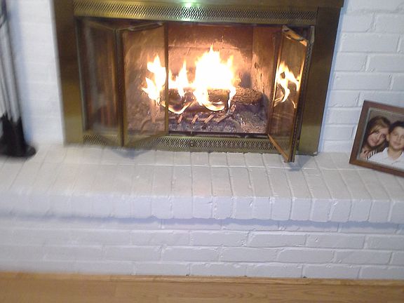 Family Room-Fireplace