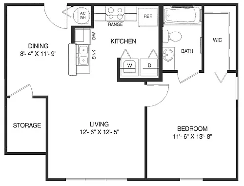 Floor plan The Eclipse 60%