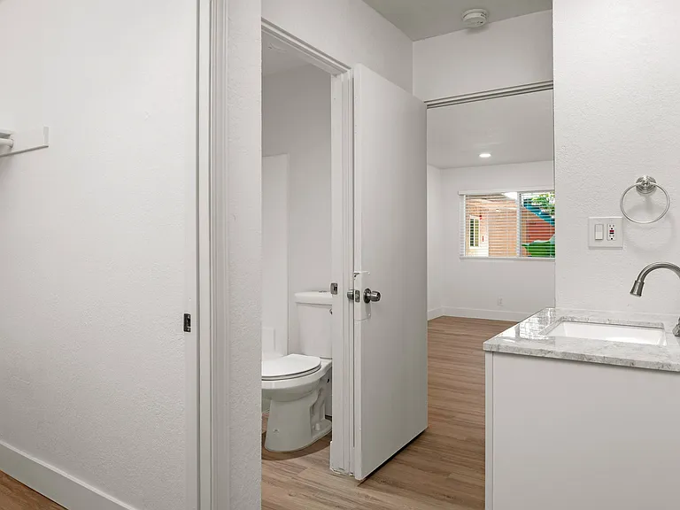 Bathroom + Hallway