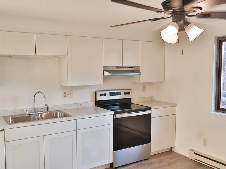 Fully Renovated Kitchen _ Features all-new cabinetry, with new cabinet handles to be installed, a brand-new stainless steel dishwasher on the way, and a refrigerator purchased within the past year.