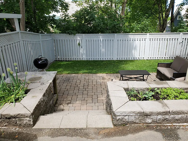Patio / yard allocated for this unit