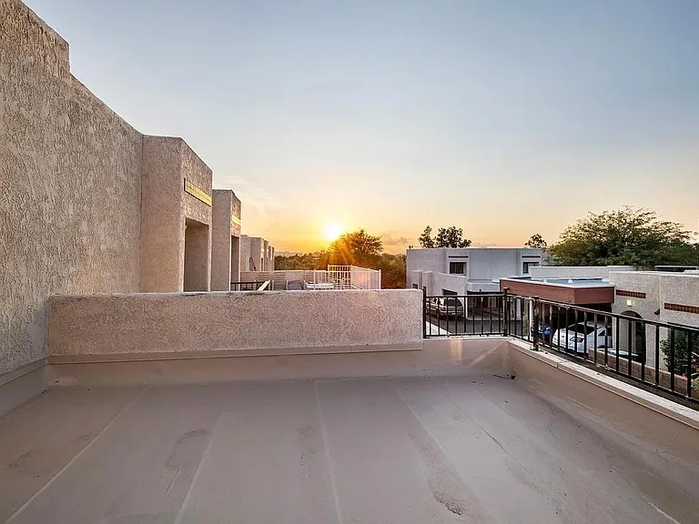 Master suite balcony