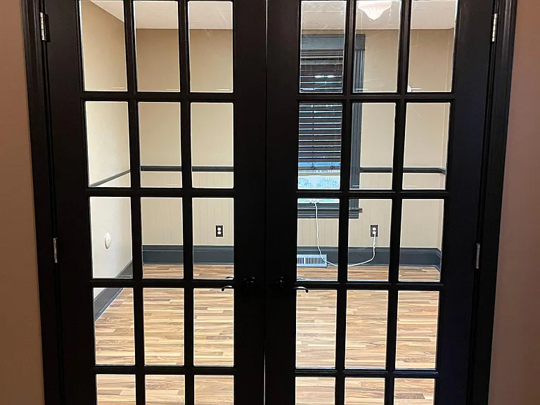 French Doors to Bedroom