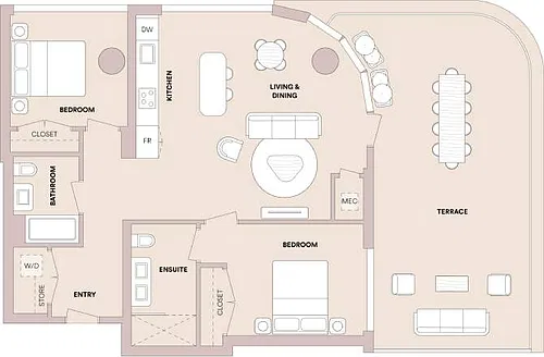 Floor plan BV