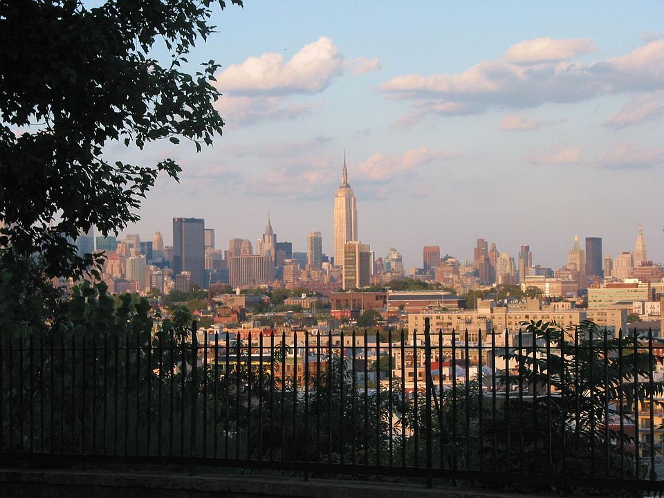 View from the park next door.