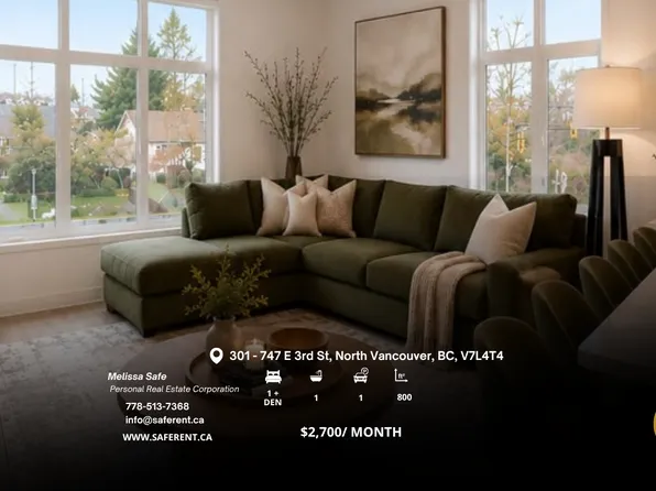747 E 3rd St #301, North Vancouver, BC V7L 1G8