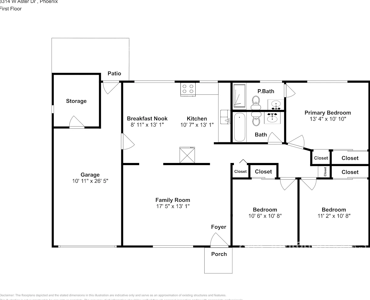 3314 W Aster Dr Phoenix, AZ 85029 — Photo 2
