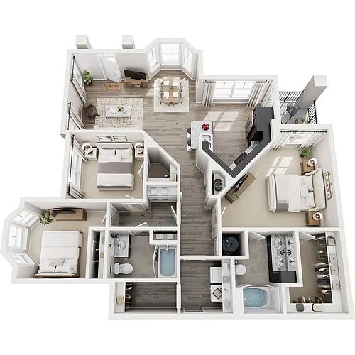 Floor plan 3A