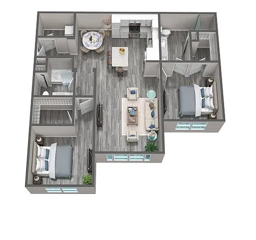 Floor plan B1S