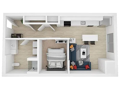 Floor plan Agate A5