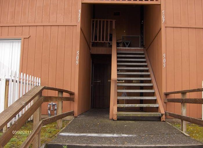 Exterior with stairs