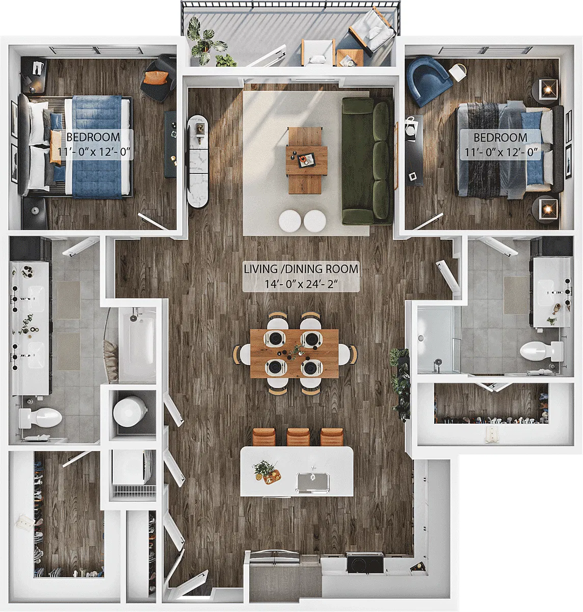 Floor plan B82