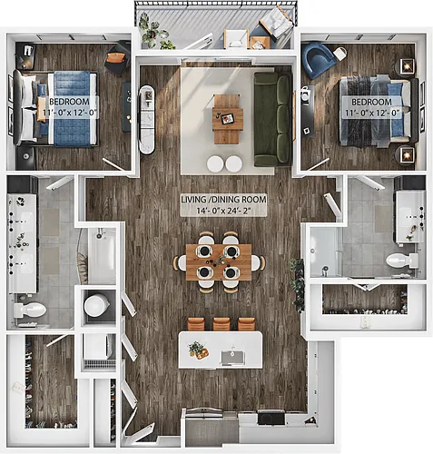 Floor plan B82