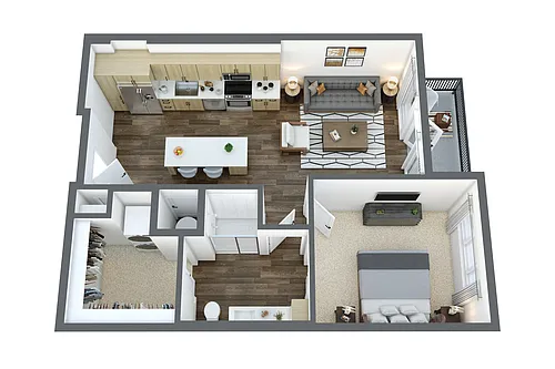 Floor plan B3
