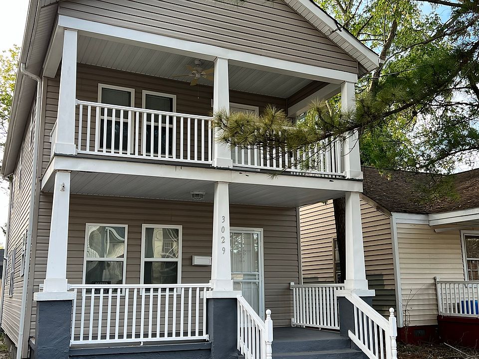 front of the house