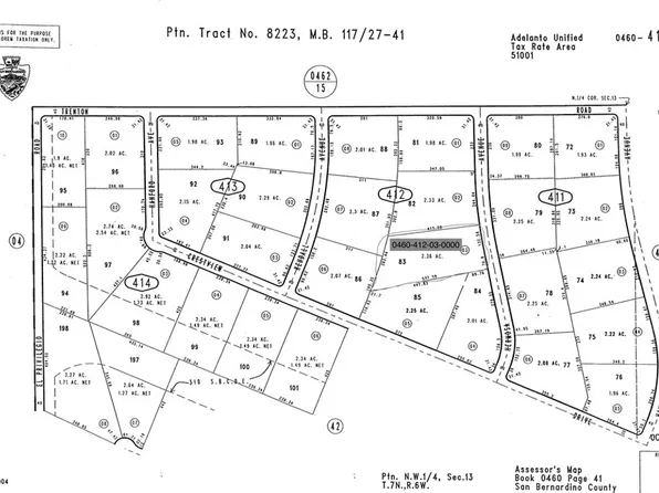 0 Hermosa Rd Lot 83, Adelanto, CA 92301