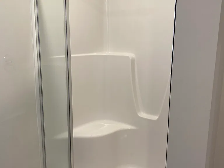 Master bathroom walk-in shower