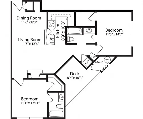 Floor plan B4