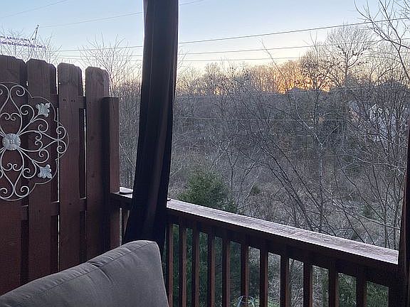 Sunset on Covered Deck