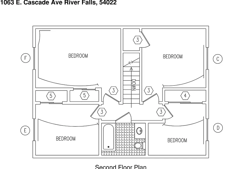 Second Floor Floorplan