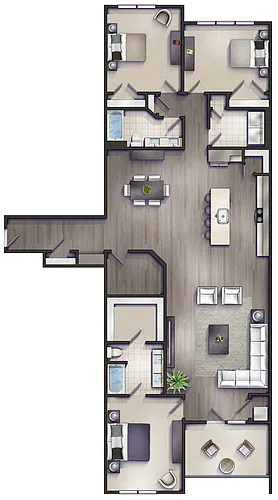 Floor plan C4