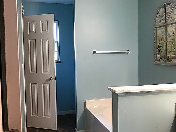 Master bath, added shower  