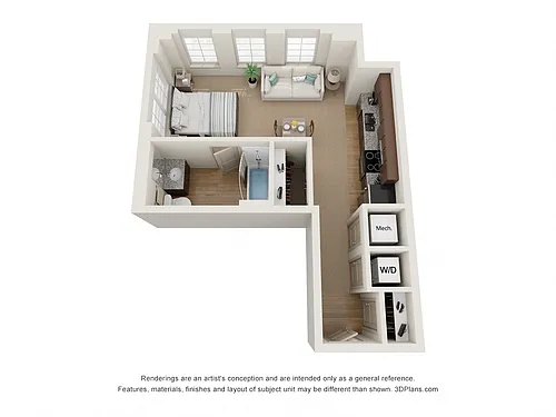 Floor plan Clermont