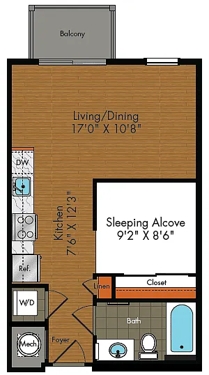 Floor plan E06