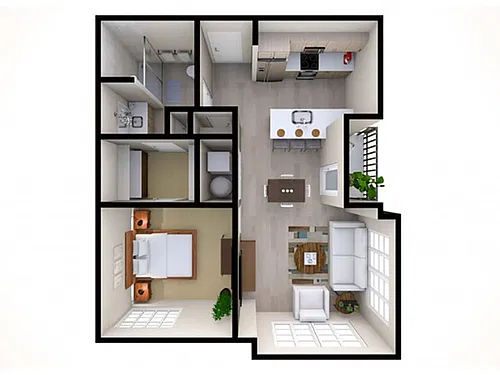 Floor plan B1