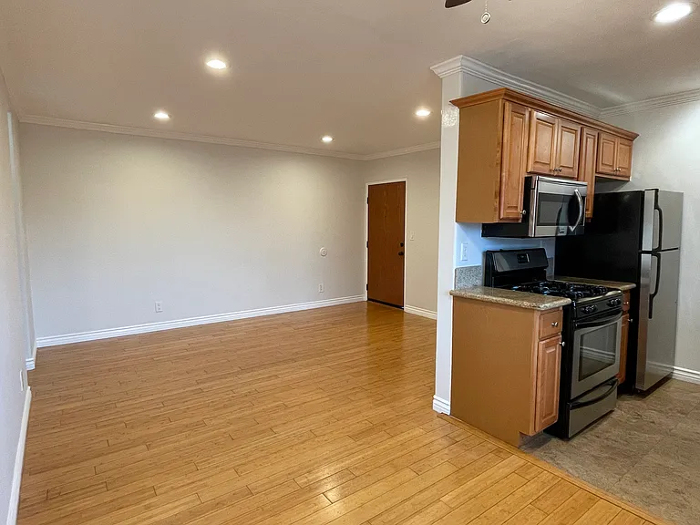 Kitchen and living room