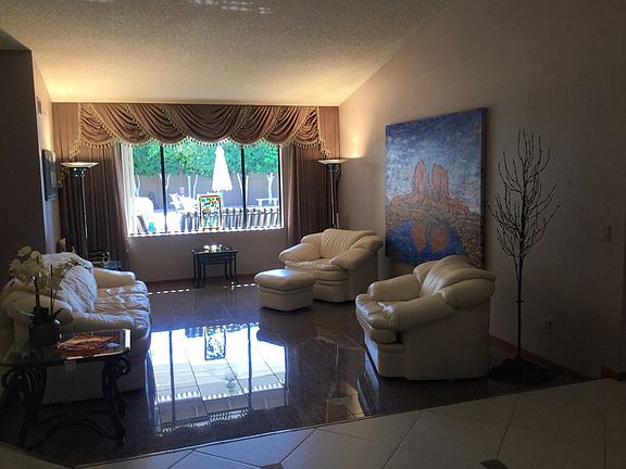 Granite floor in living room