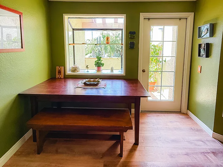View to the patio