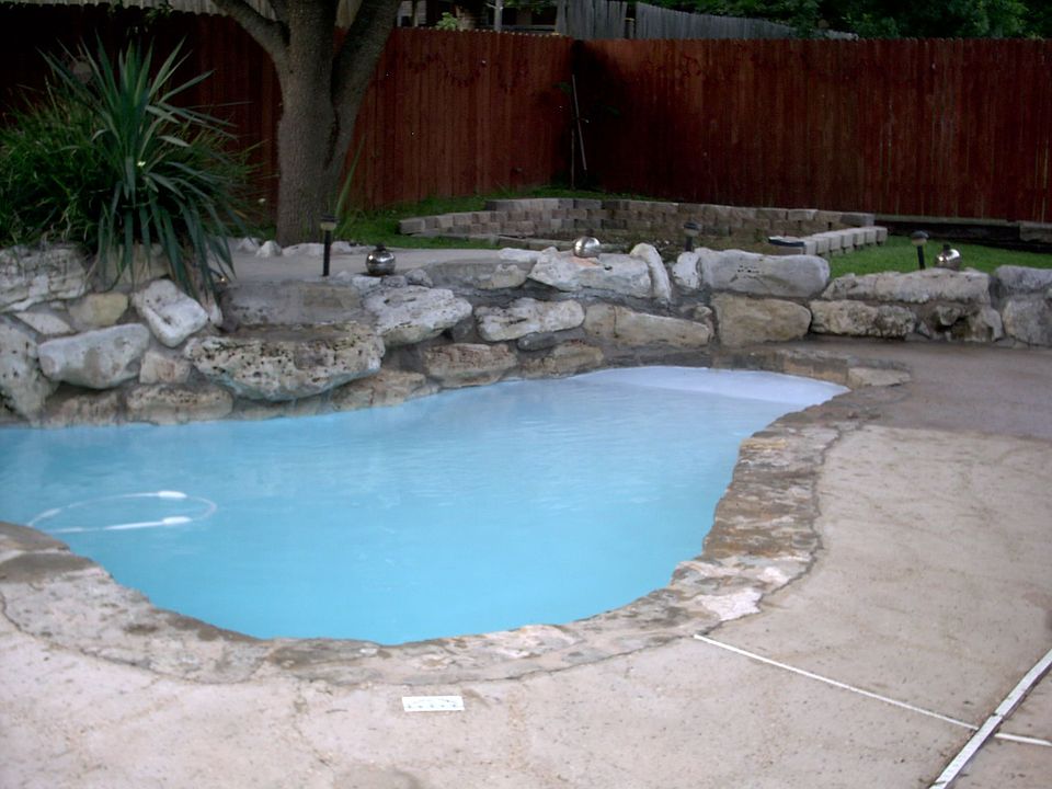 Beach entry Firepit in Back